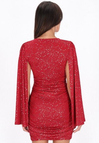 faina Cocktail dress in Red