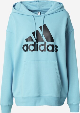 Felpa sportiva di ADIDAS SPORTSWEAR in blu: frontale