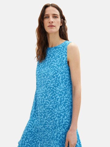 TOM TAILOR Summer Dress in Blue