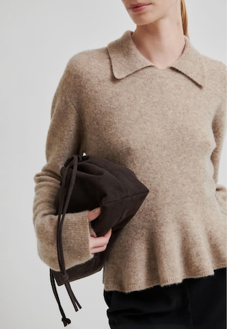 SECOND FEMALE Pullover 'Selana' in Beige