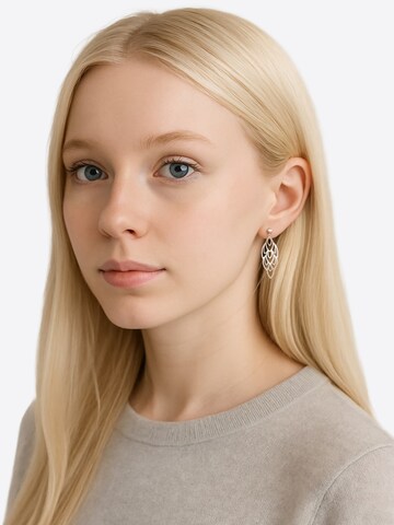 Sofia Milani Earrings 'Flower' in Silver