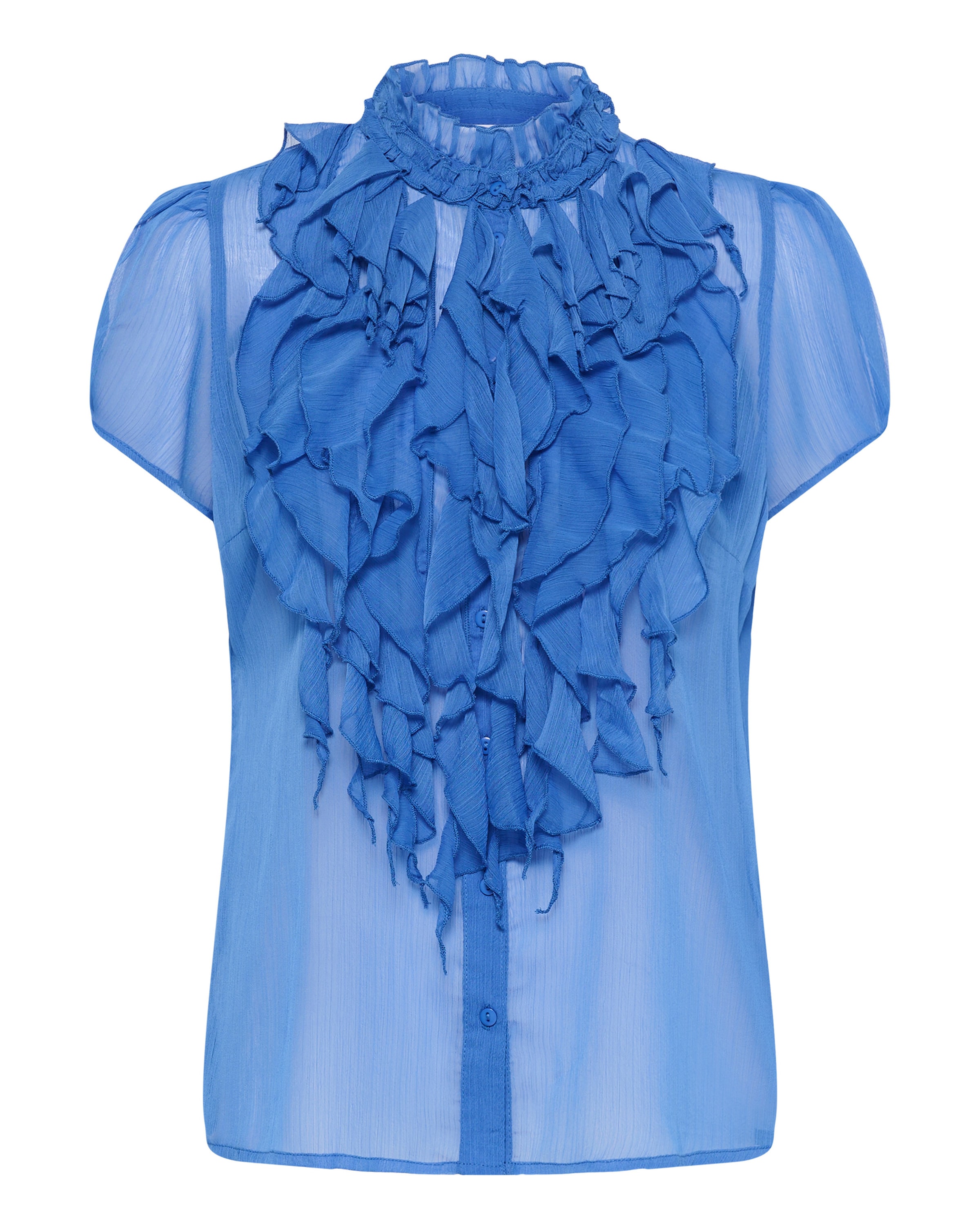 Chemisier 'Lilja' SAINT TROPEZ en bleu : devant