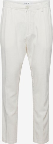 !Solid tavaline Chino-püksid 'Allan Liam', värv valge: eest vaates