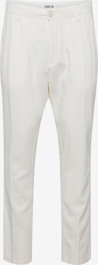 !Solid Pantalon chino 'Allan Liam' en blanc, Vue avec produit