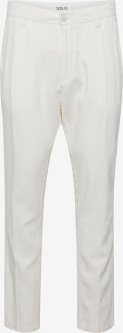 Regular Pantalon chino 'Allan Liam' !Solid en blanc : devant