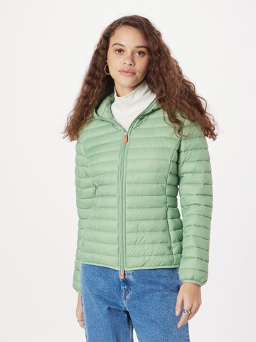 SAVE THE DUCK Between-season jacket 'DIZY' in Green: front