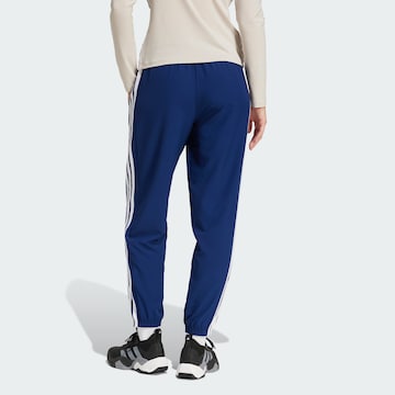 ADIDAS PERFORMANCE Tapered Sports trousers 'Essentials' in Blue