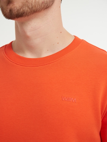 Sweat-shirt 'Spell' WEM Fashion en orange