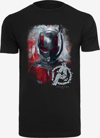 F4NT4STIC Shirt 'Marvel Avengers Endgame Ant-Man Brushed' in Black: front