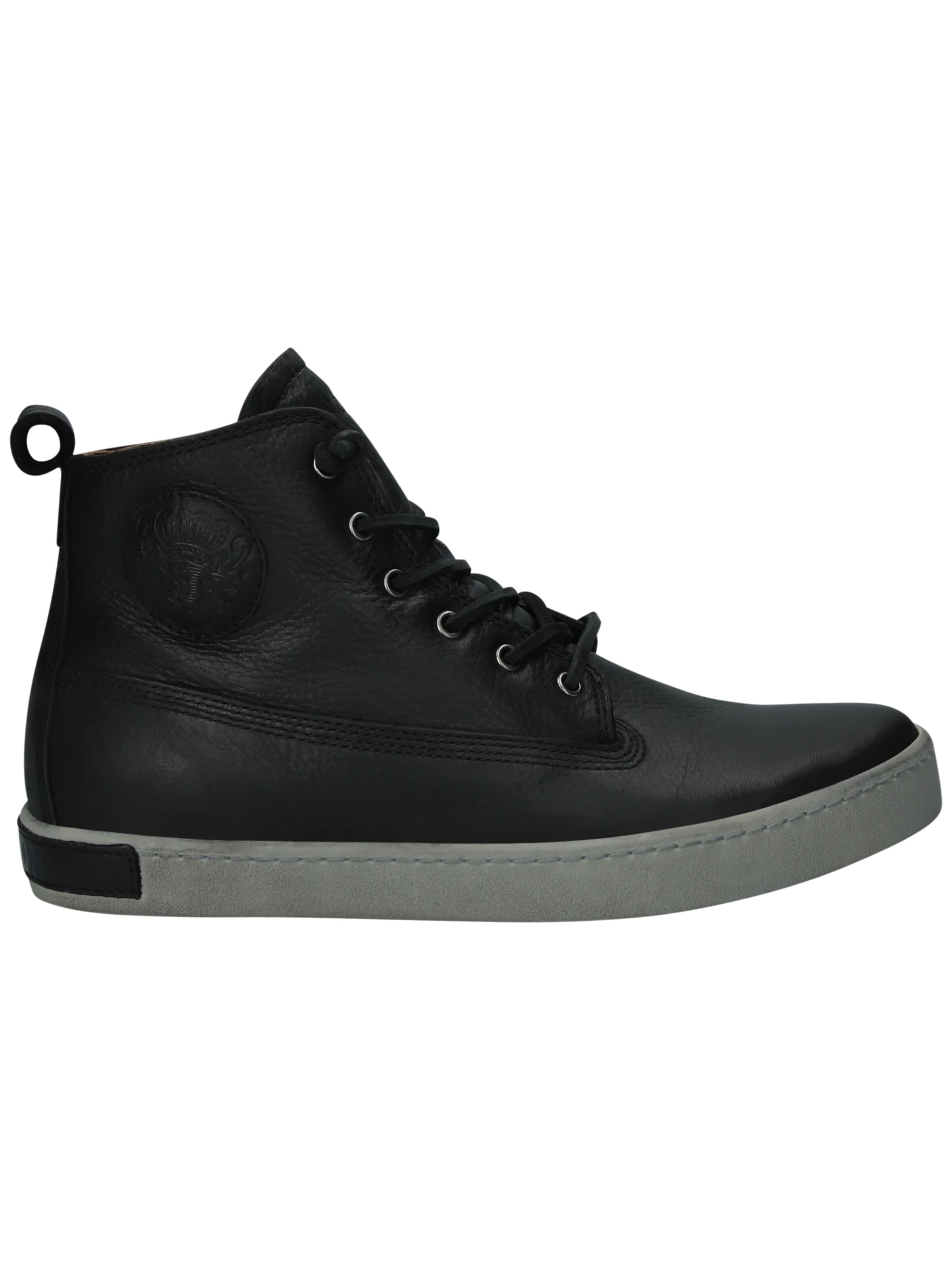 BLACKSTONE Sneaker 'Icon AM02' in Schwarz: Vorderseite
