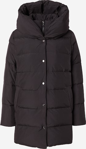 Lauren Ralph Lauren - Abrigo de invierno en negro: frente