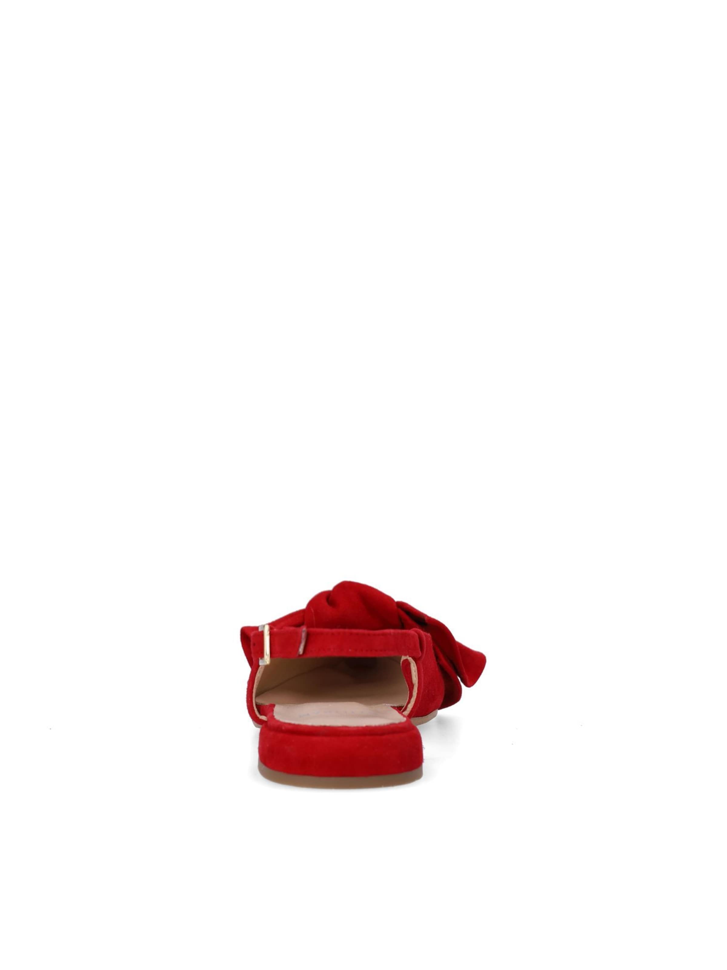 MANFIELD Slipper in Rot