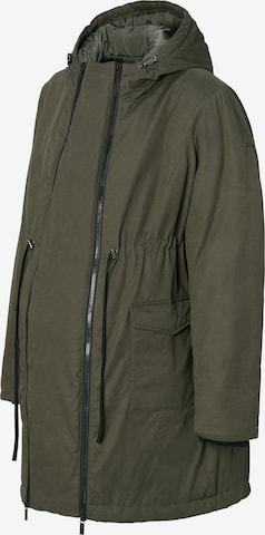 Esprit Maternity Winter Jacket in Green: front