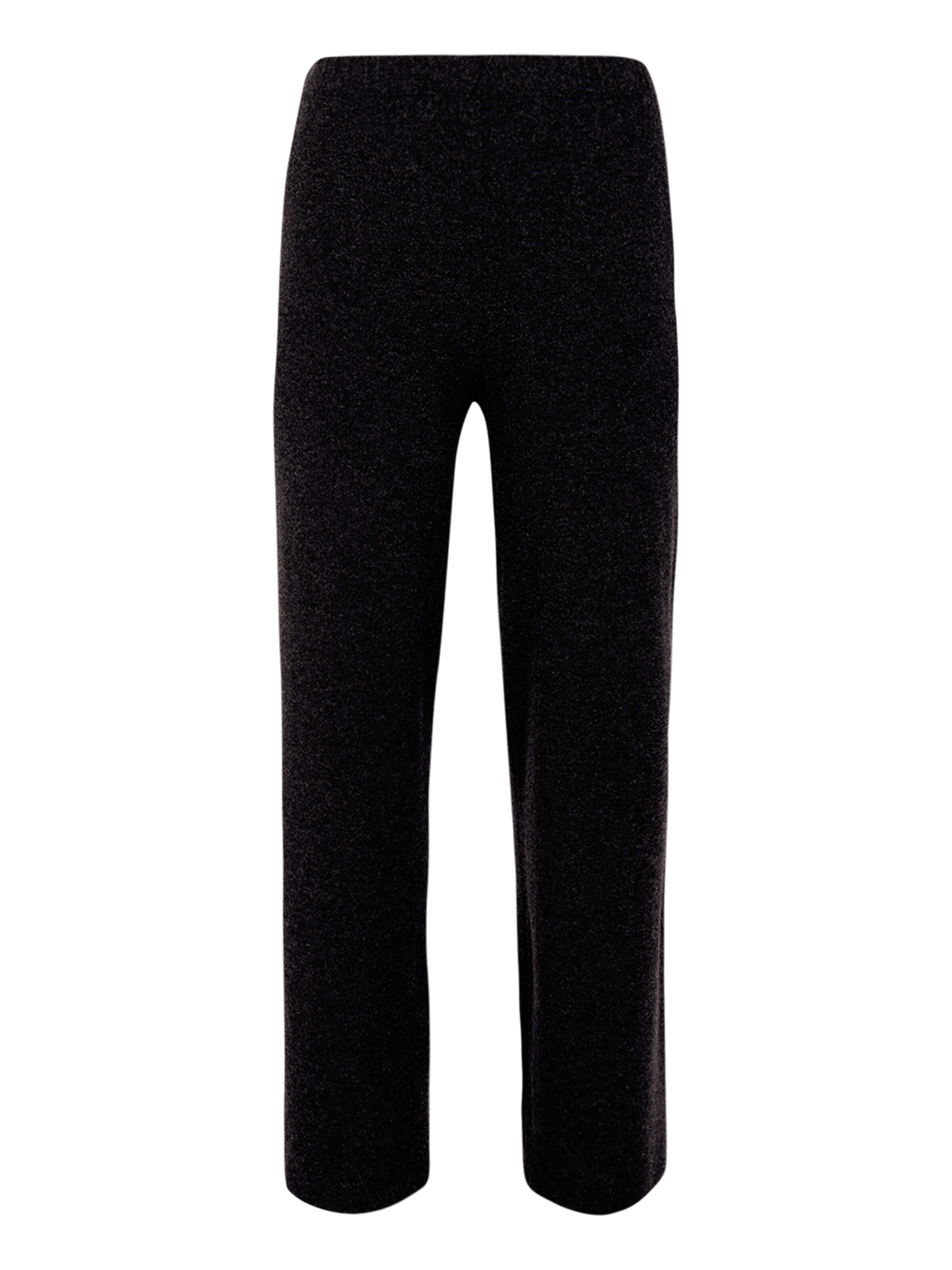 YOEK Boot cut Trousers in Black: front