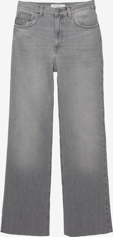 Loosefit Jean Pull&Bear en gris : devant