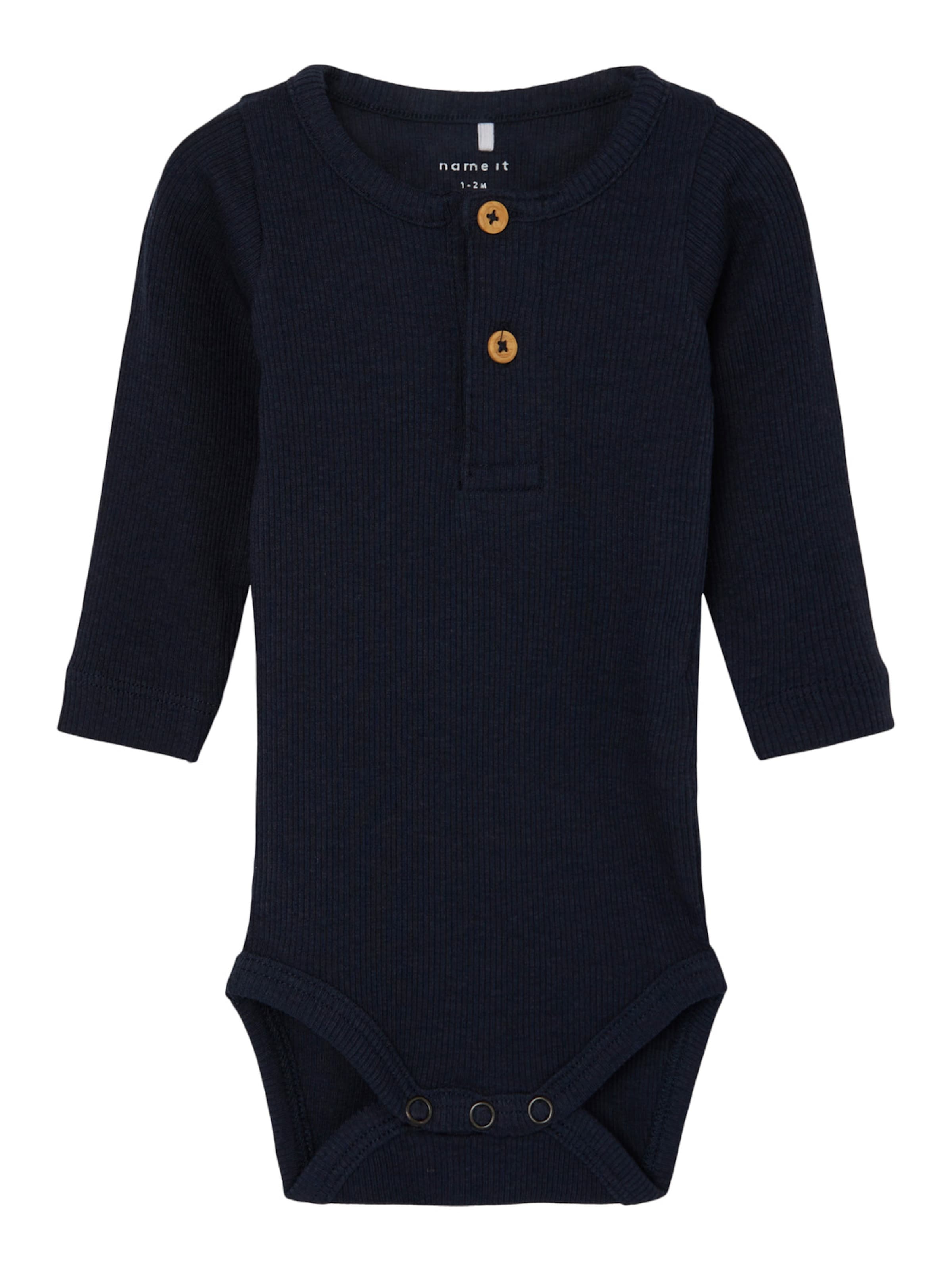 NAME IT - Pijama entero/body 'Kab' en azul: frente