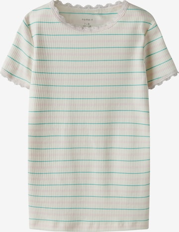 NAME IT Tričko - Béžová: predná strana