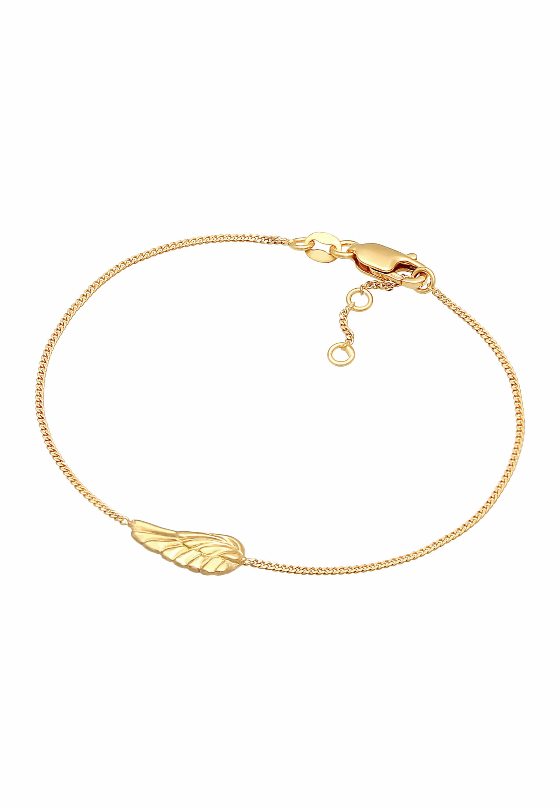 ELLI PREMIUM Armband Flügel in Gold