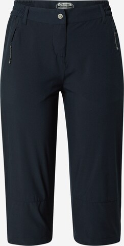 KILLTEC Normální Sportovní kalhoty 'Kos' – modrá: přední strana