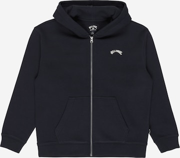 BILLABONG Zip-Up Hoodie 'Arch' in Black: front