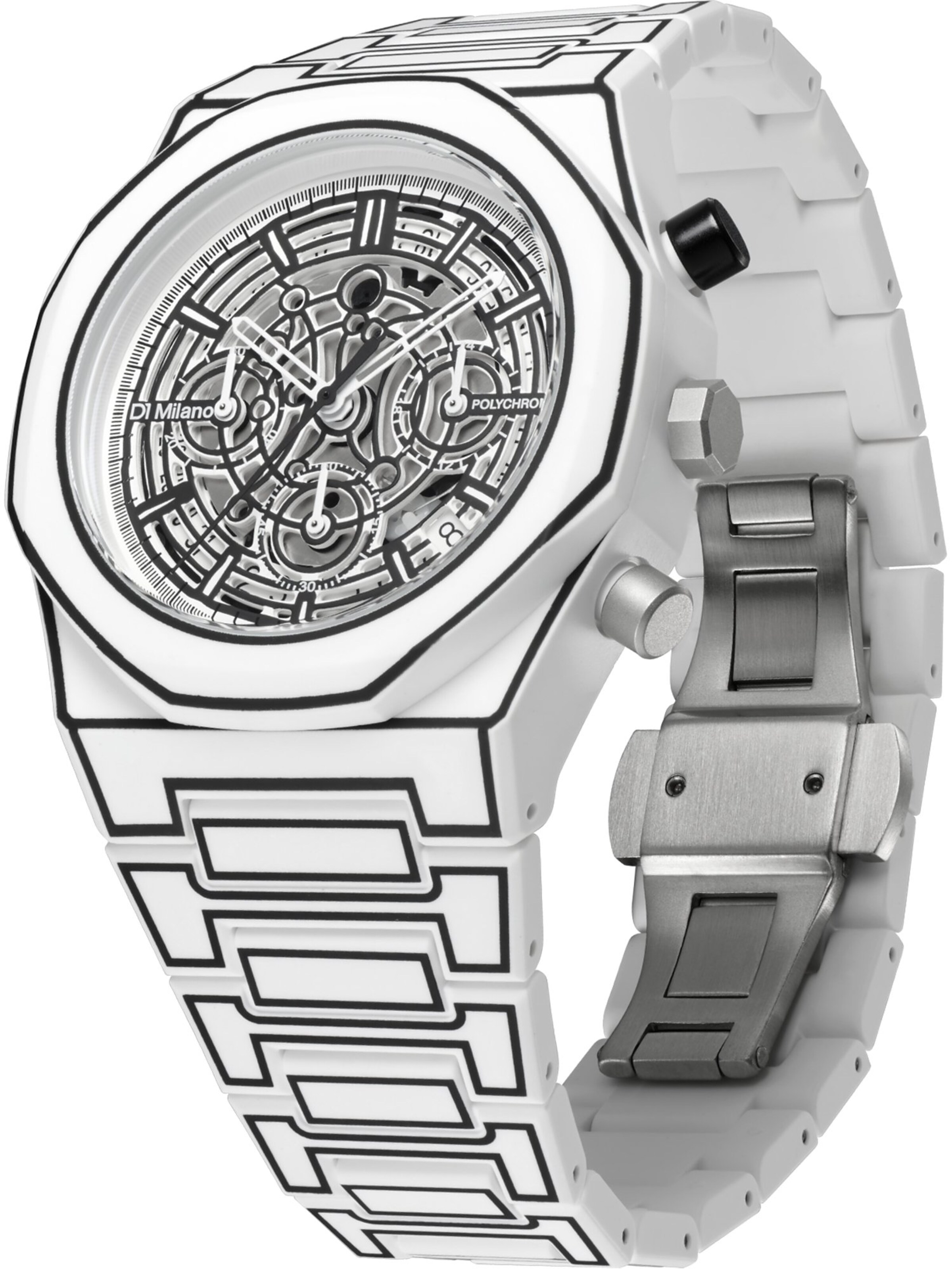 D1 Milano Analog watch 'PHBJ10' in White