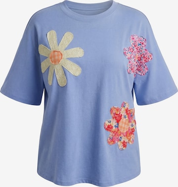 Usha - Camiseta en azul: frente
