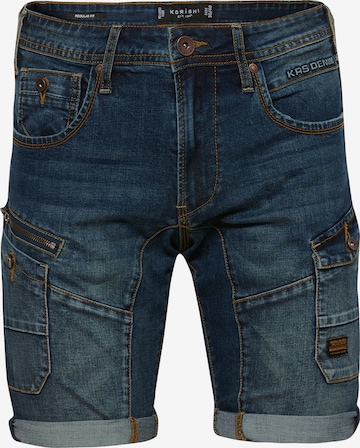 KOROSHI Regular Farkut värissä sininen: etupuoli