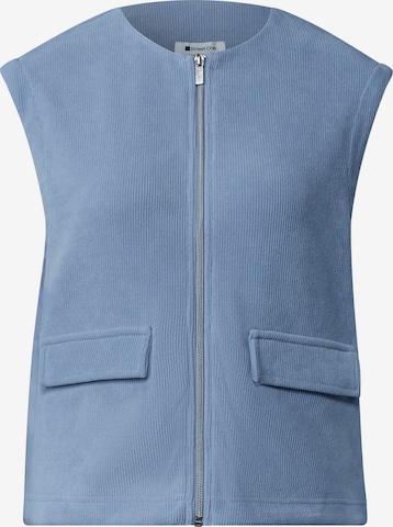 Gilet in maglia di STREET ONE in blu: frontale