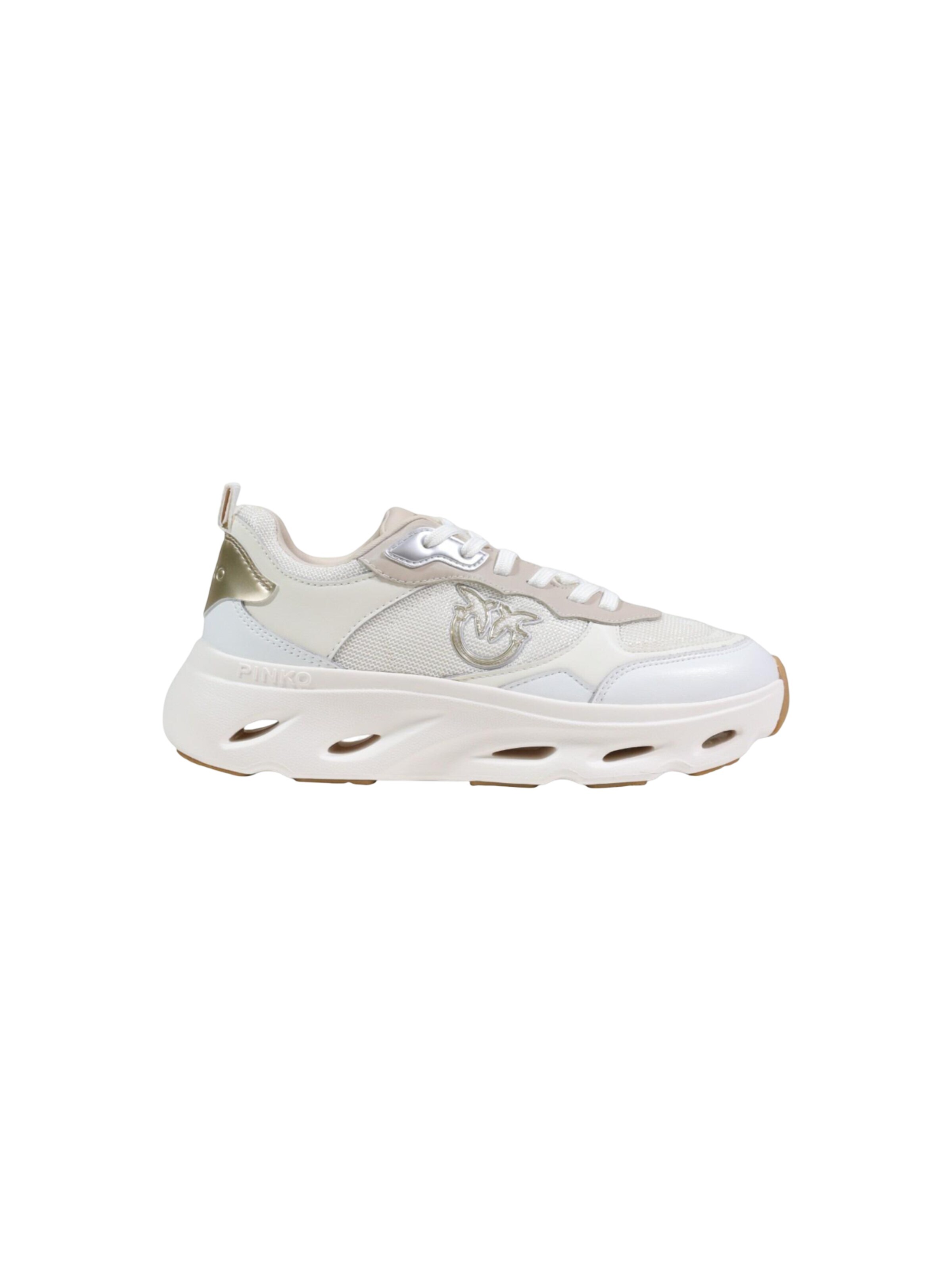 Sneaker bassa 'PINK 09 SS0167 P132' di PINKO in bianco