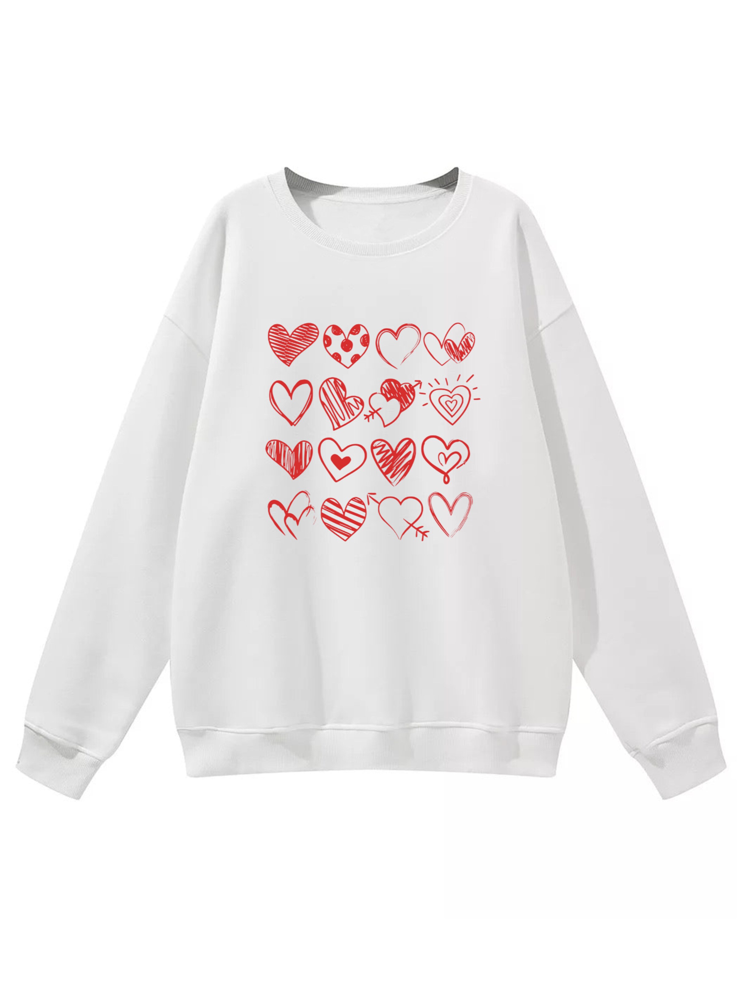 GORHEY - Sudadera en blanco