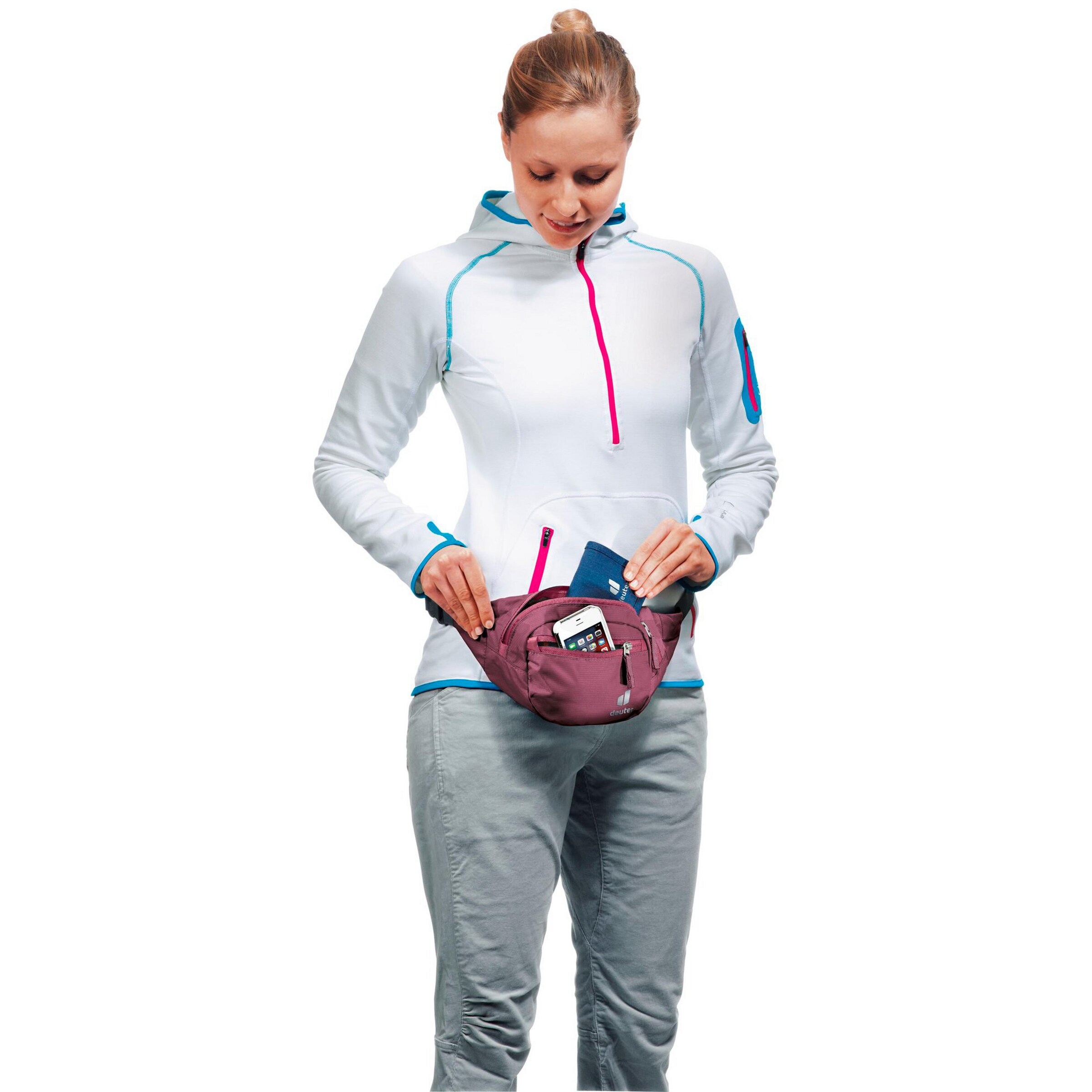 DEUTER Fanny Pack 'Belt I' in Purple