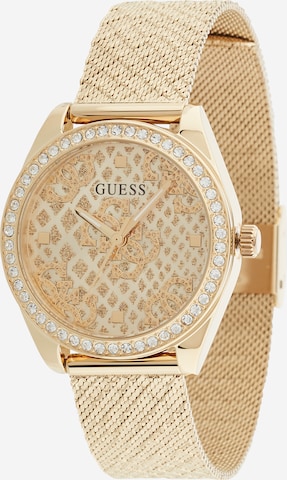GUESS Analógové hodinky - Zlatá: predná strana