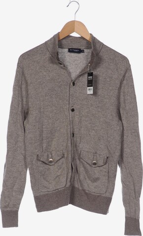 Hackett London Sweater & Cardigan in M in Grey: front