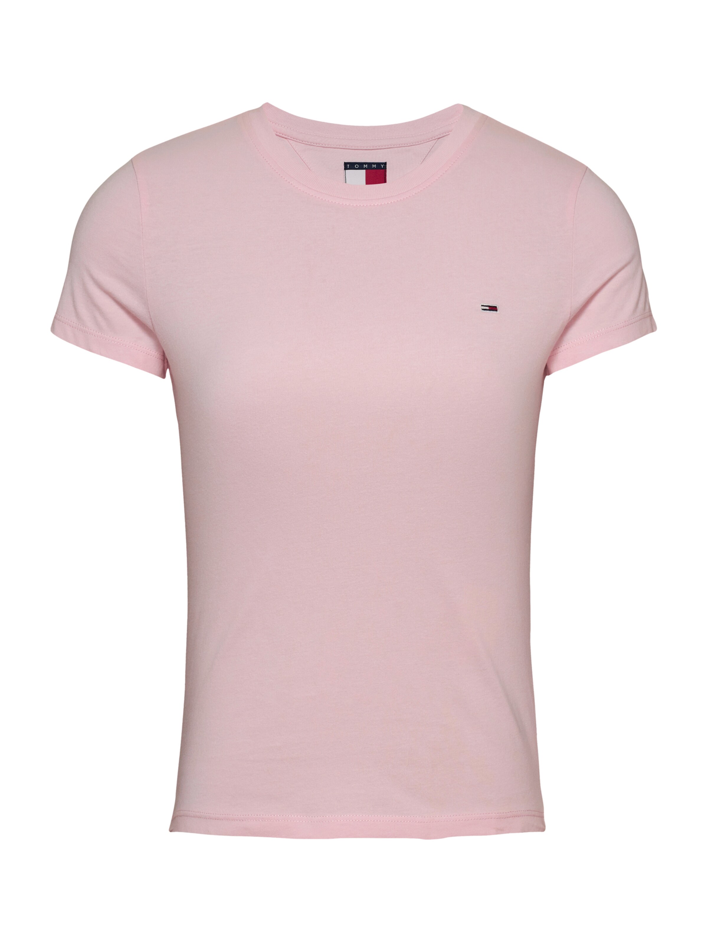 Tommy Jeans T-Shirt in Pink: Vorderseite