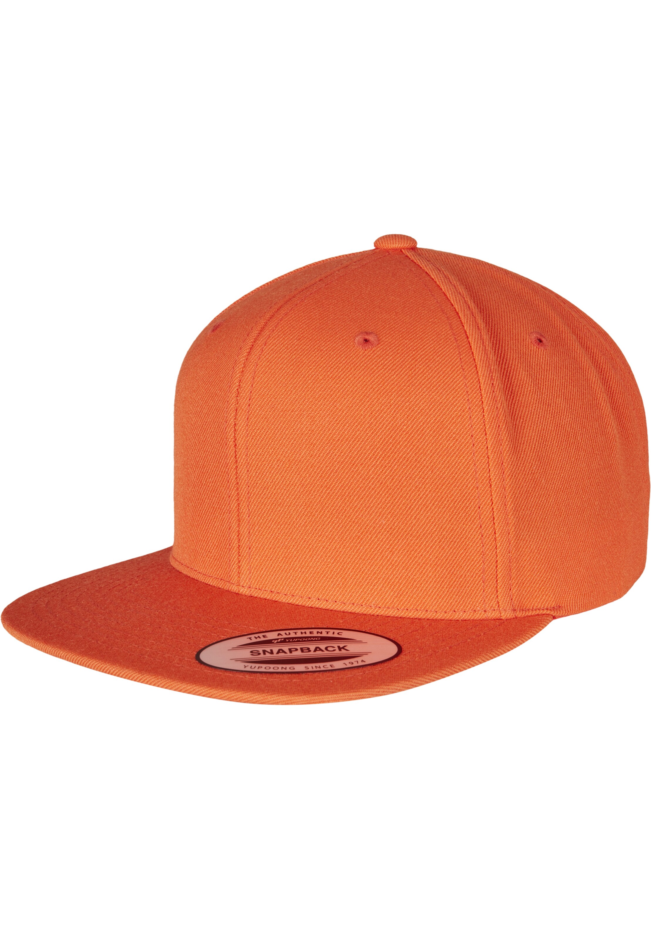 Flexfit Hat in Orange: front