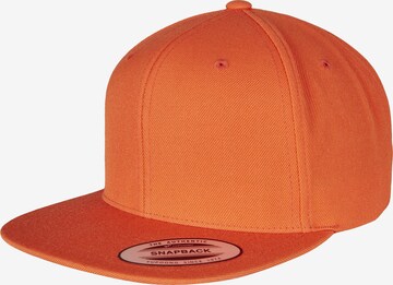 Casquette Flexfit en orange : devant