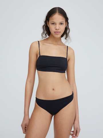 EDITED - Bustier Top de bikini 'Fanny' en negro: frente