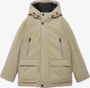 MANGO KIDS Talvitakki 'Miguel' värissä beige: etupuoli