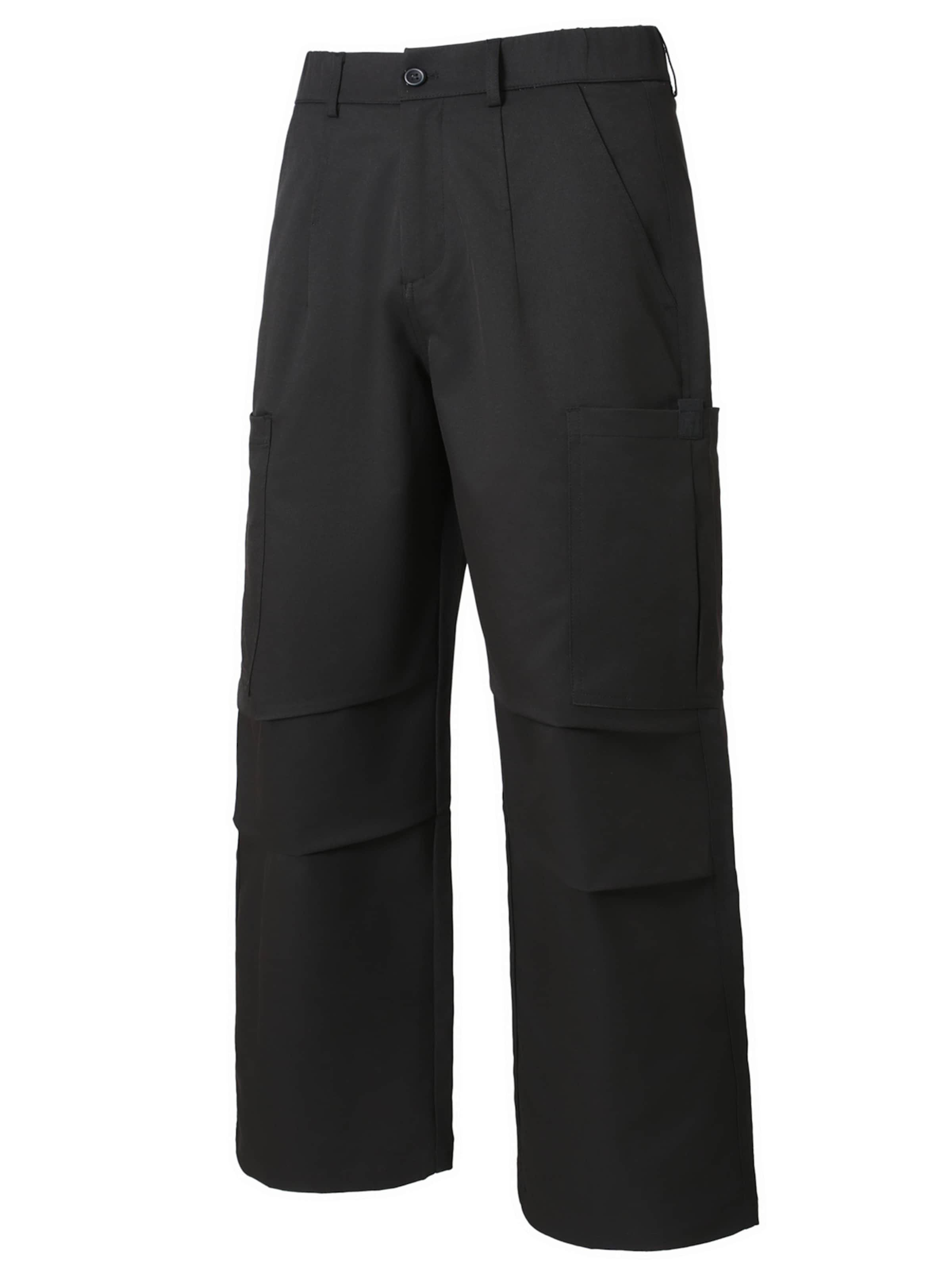 YOUTHUP Loose fit Cargo Pants 'JUNGSCHNITT' in Black