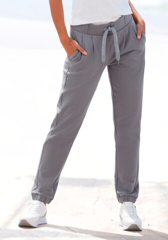 VENICE BEACH Regular Pants in Grey: front