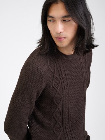 JJ Rebel - Jersey 'JREBJOSH' en marrón