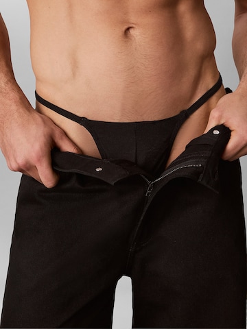 Calvin Klein Slip 'Sculpt Lace' in Schwarz