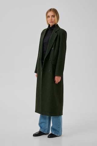 My Essential Wardrobe - Sobretudo meia-estação 'Frannie' em verde