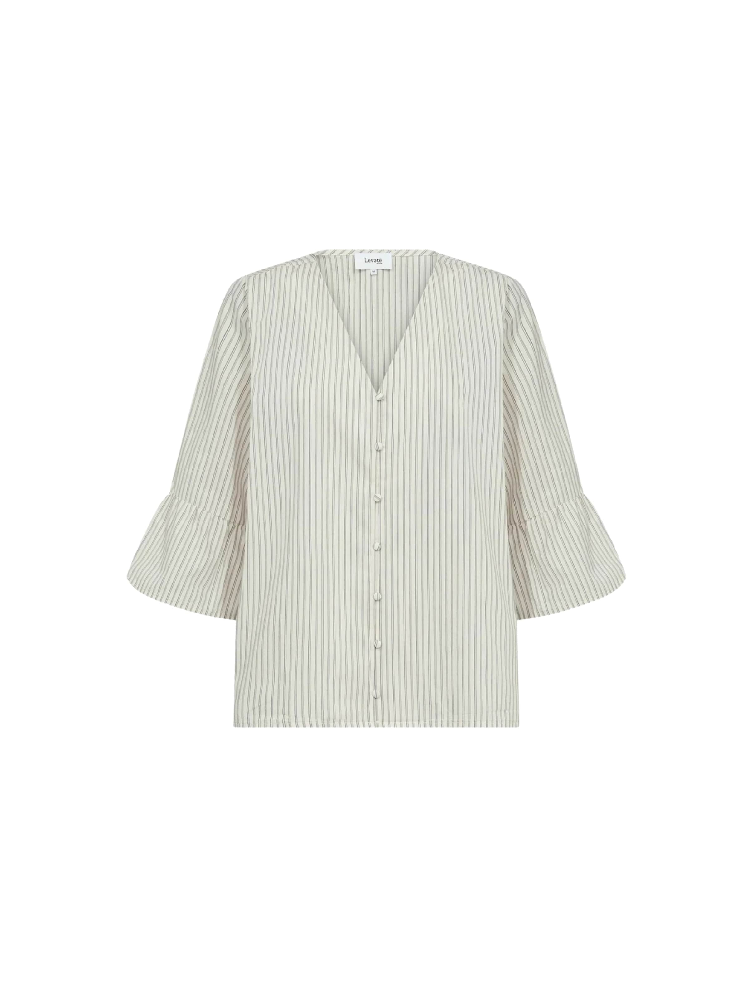 Levete Room Koszulka ' LR ' w kolorze biały: przód