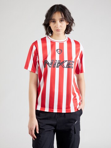 Nike Sportswear Koszulka w kolorze czerwony: przód