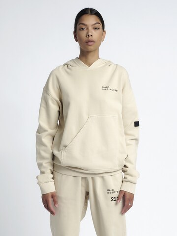 HALO Sweatshirt in Beige: voorkant