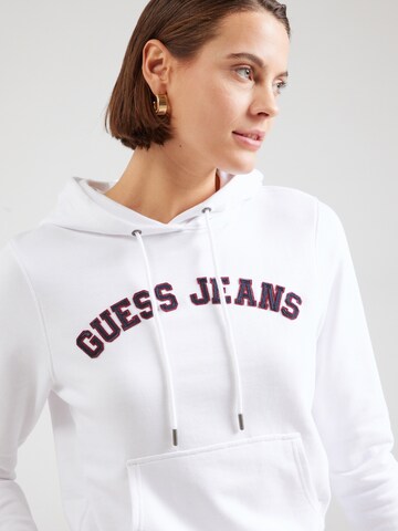 Felpa di GUESS JEANS in bianco
