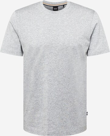 T-Shirt 'Thompson 01' BOSS Black en gris : devant