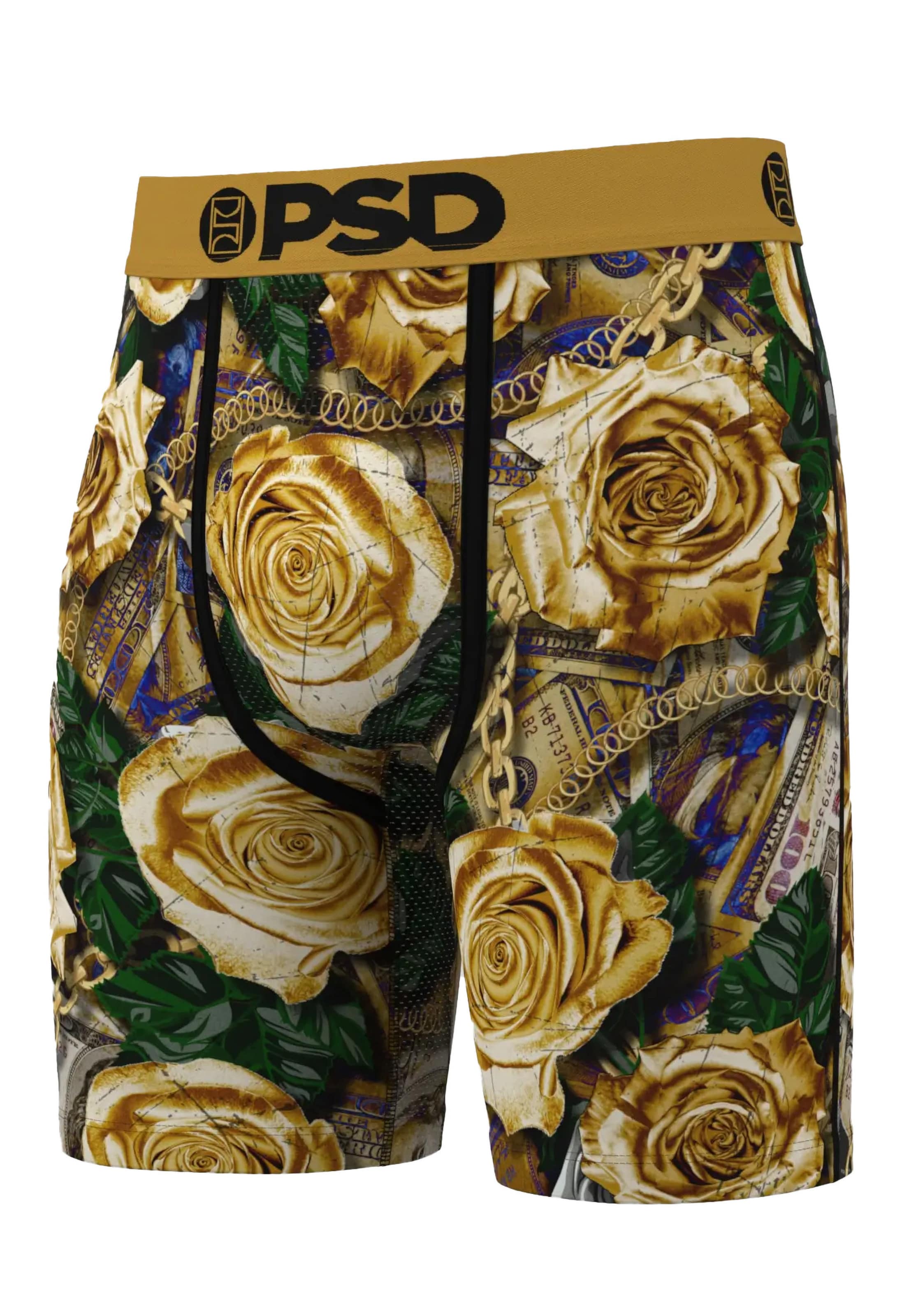 Boxer 'Golden Petals' di PSD in colori misti