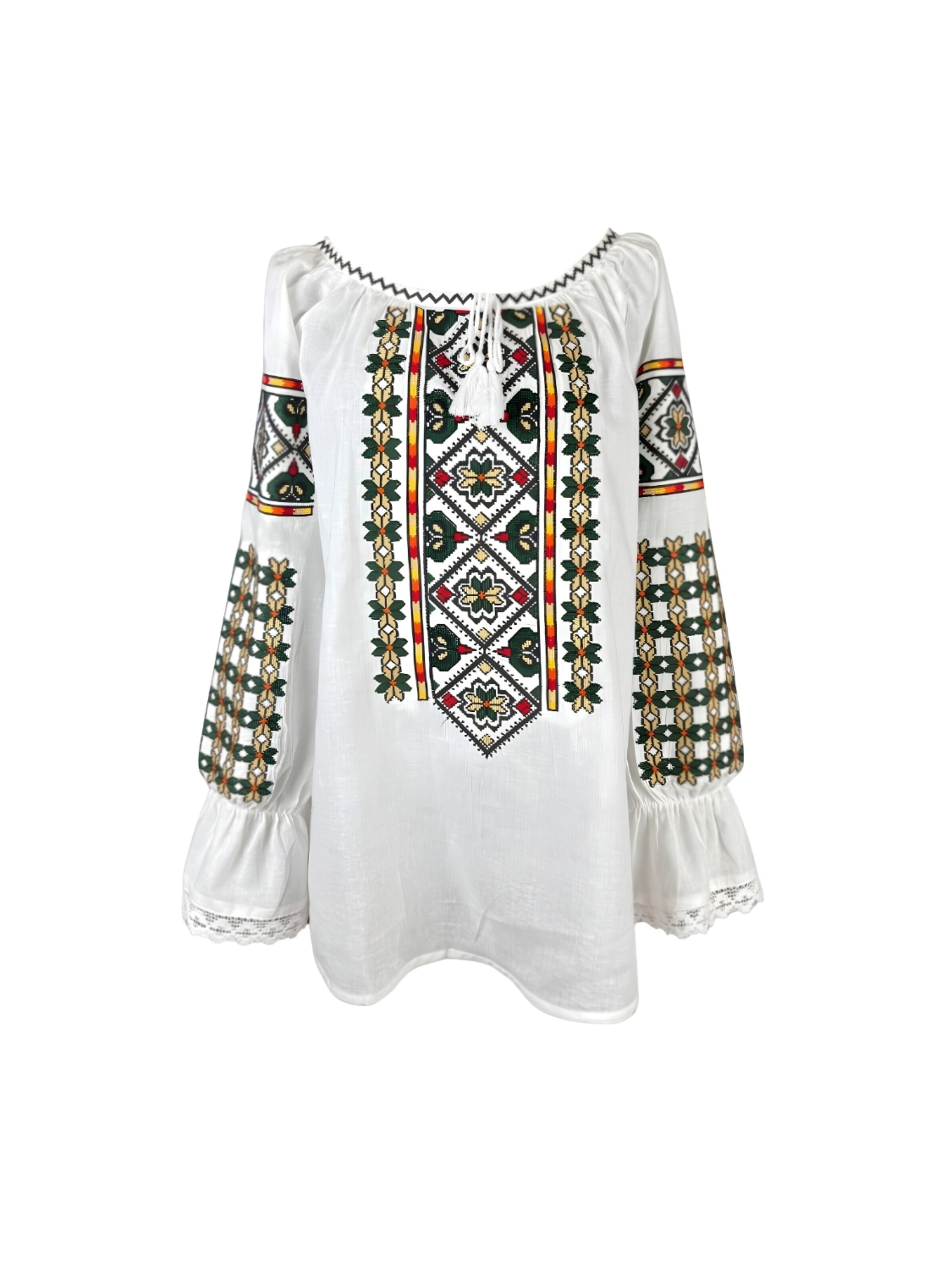 Rody’s forever Klederdracht blouse in Wit: voorkant